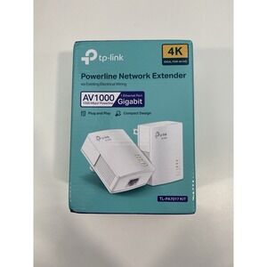 *NEW* TP-Link AV1000 Gigabit Passthrough Powerline Starter KIT TL-PA7017